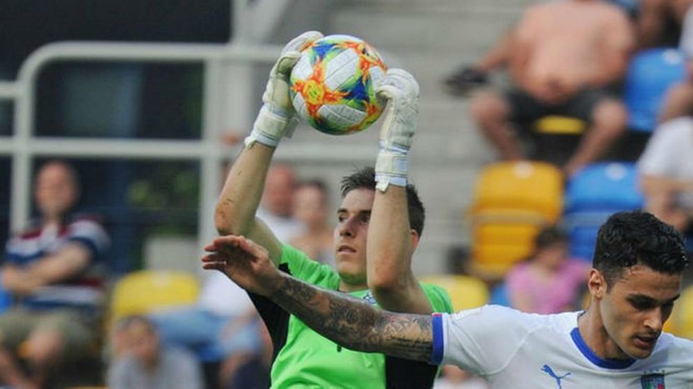 Le Real propose Lunin à Valladolid. AFP