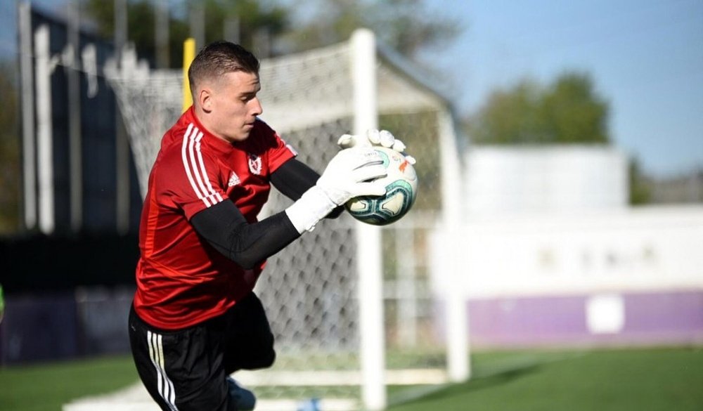 Lunin fue convocado por la Selección Ucraniana. RealValladolid