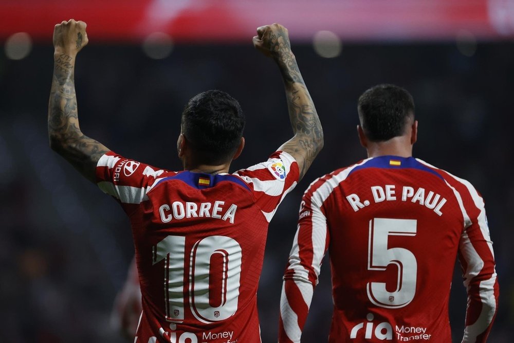 De Paul podría estar contra el Barcelona. EFE