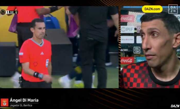 Di María se quejó de las 