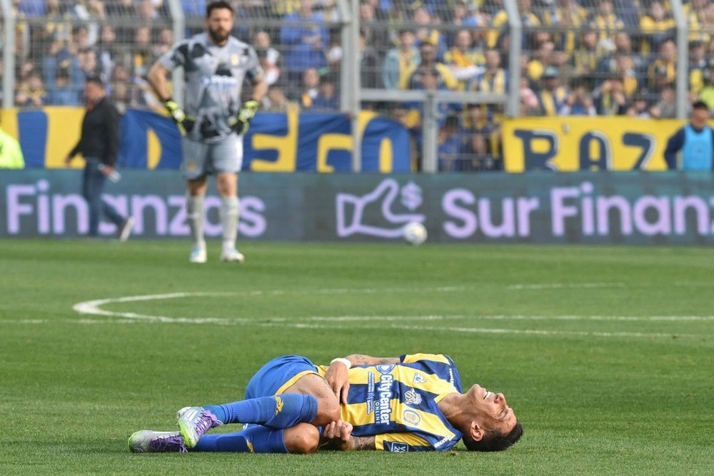 Di Maria won't be sidelined due to injury for Rosario's next matches. EFE