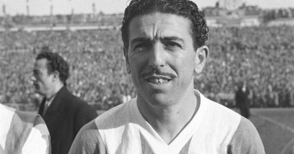 Ángel Labruna, máximo ídolo del 'Millonario', durante su etapa de jugador. EFE