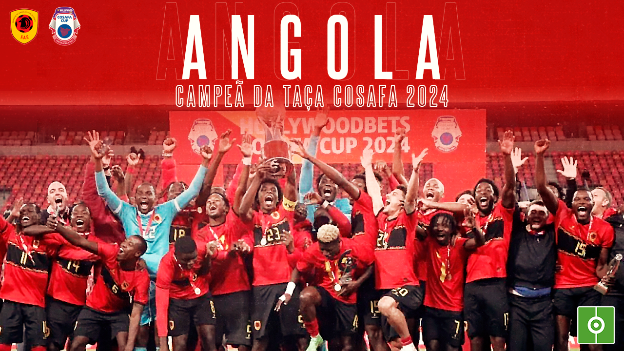 Neste domingo, Angola e Namíbia se enfrentaram, na final da Taça COSAFA 2024. Com superioridade esmagadora, os Palancas Negras dançaram na cara da adversária e levaram a taça, com direito à goleada.