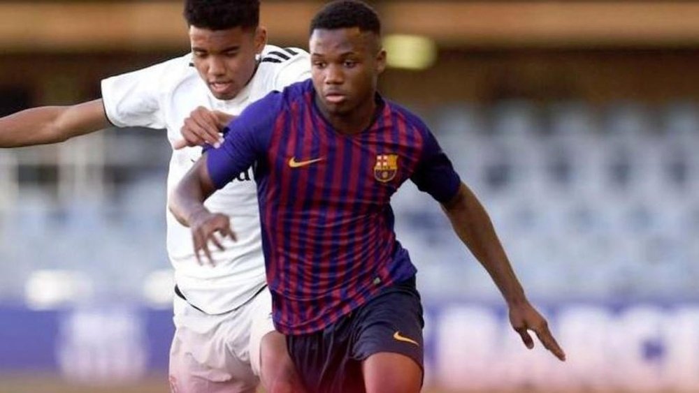 Fati is the youngest player to play for Barca in a long time! fcbarcelona