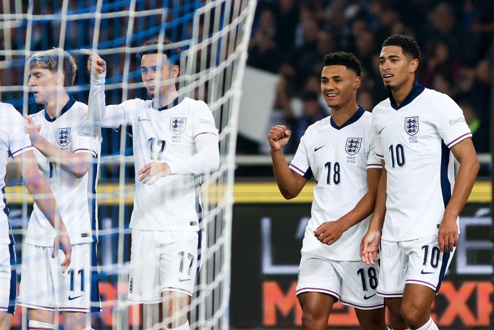 Inglaterra enfrentará a Sérvia nas eliminatórias da Copa do Mundo de 2026. AFP