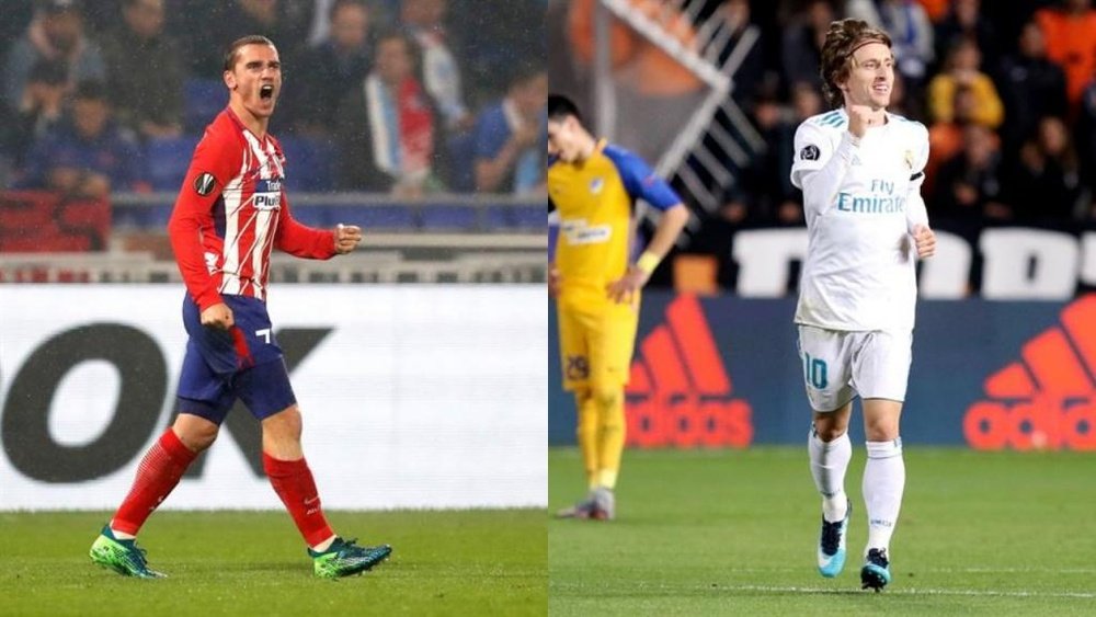 Griezmann and Modric have been tipped to win this year's Ballon D'Or. EFE