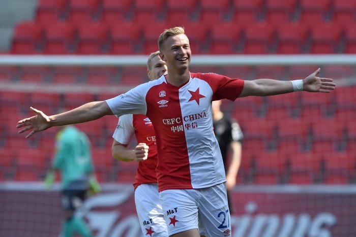 El centrocampista abandonará el Slavia de Praga en junio. SKSlaviaPraga