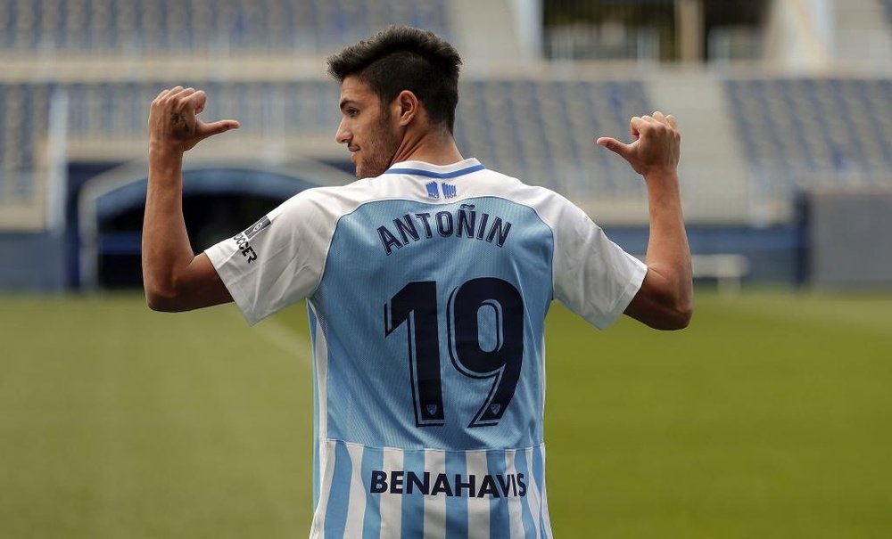 Antoñín, nuevo jugador del Malaga CF. MalagaCF