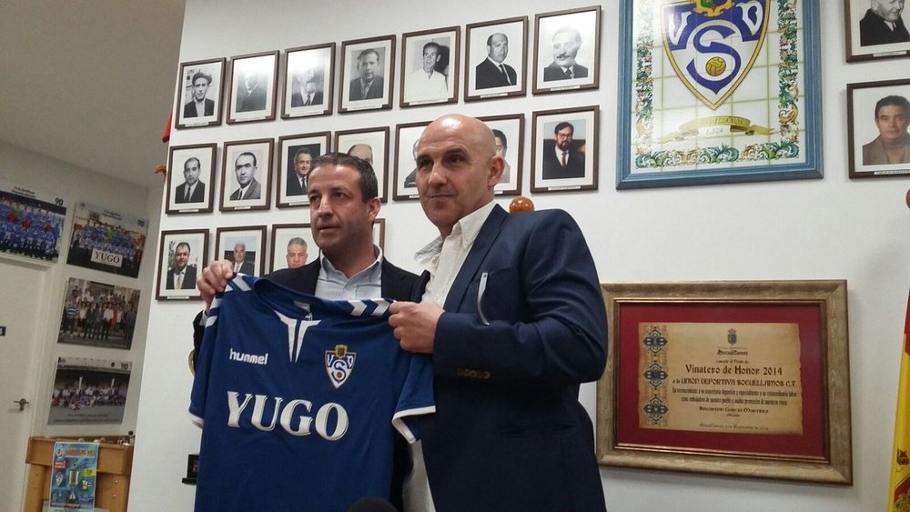 Antonio Cabezuelo Rojo ya es nuevo entrenador del Socuéllamos. YugoUDS