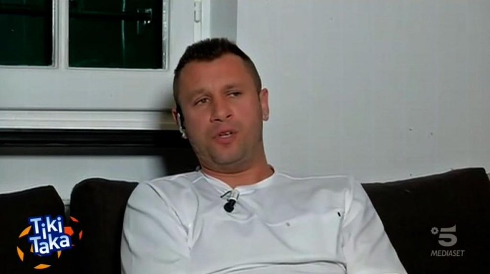 Cassano promuove Spalletti. Captura/Mediaset