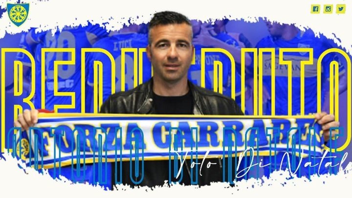 El Carrarese, de la Serie C, anunció a su nuevo entrenador: ¡Di Natale!