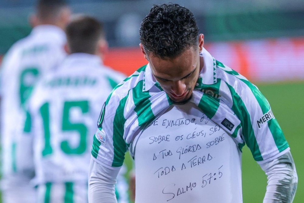 Antony est revenu à son prime depuis son arrivée au Betis. Capture/DAZN