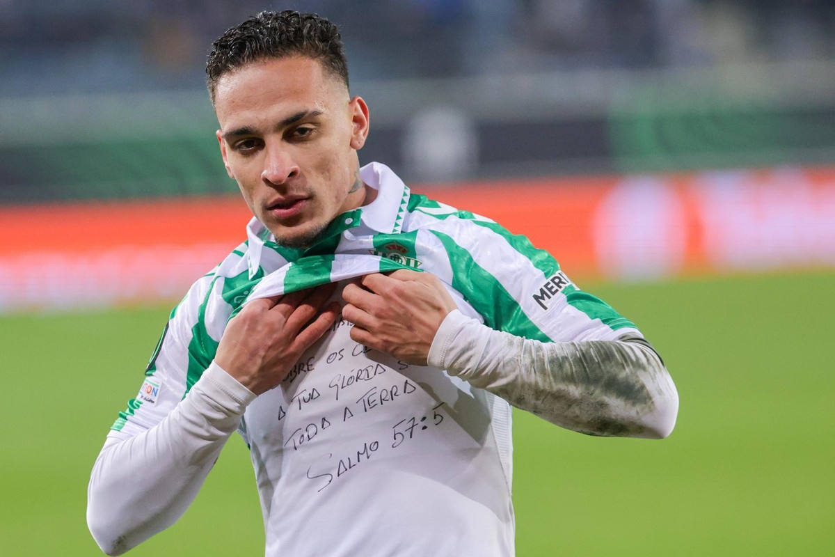 Antony, con el Betis