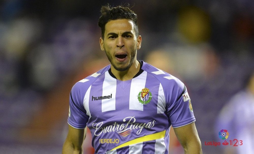 Anuar, satisfecho con el trabajo del Valladolid. LaLiga