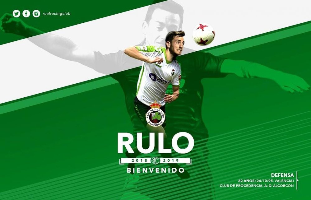 Rulo jugó la pasada temporada en el Huesca. Twitter/RealRacingClub