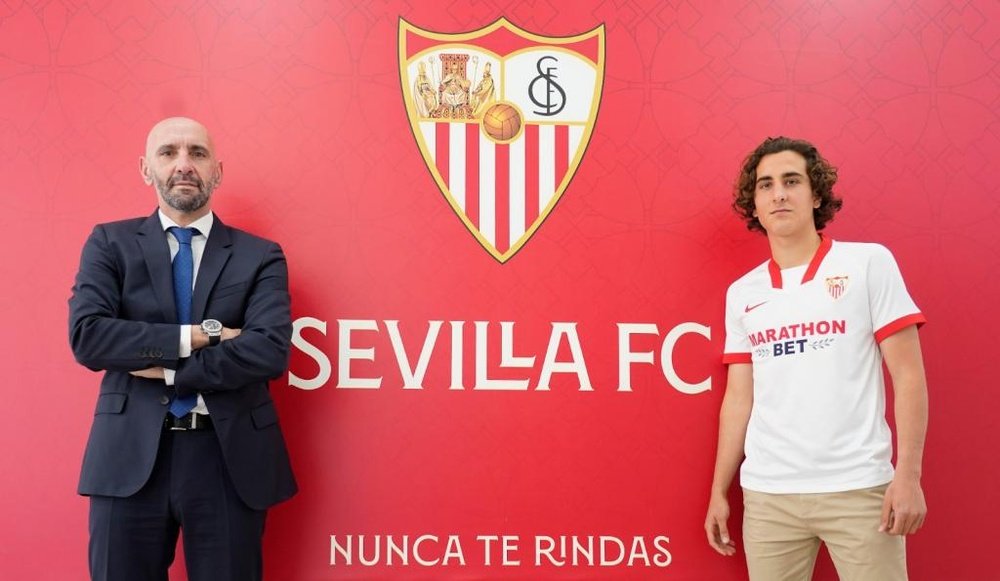 El nieto del 'Gringo' Scotta seguirá en el Sevilla. CanteraSFC