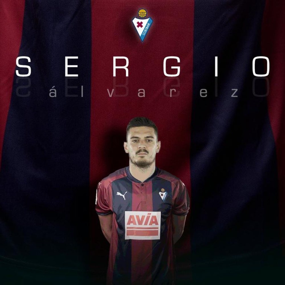 Sergio Álvarez ya es armero. Twitter/SDEibar