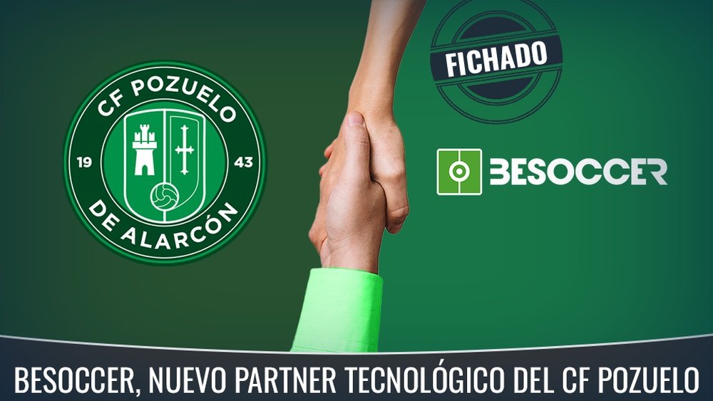 El CF Pozuelo, un nuevo club patrocinado por BeSoccer. BeSoccer