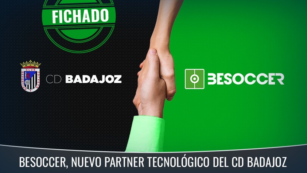 BeSoccer y CD Badajoz, nuevos socios. BeSoccer