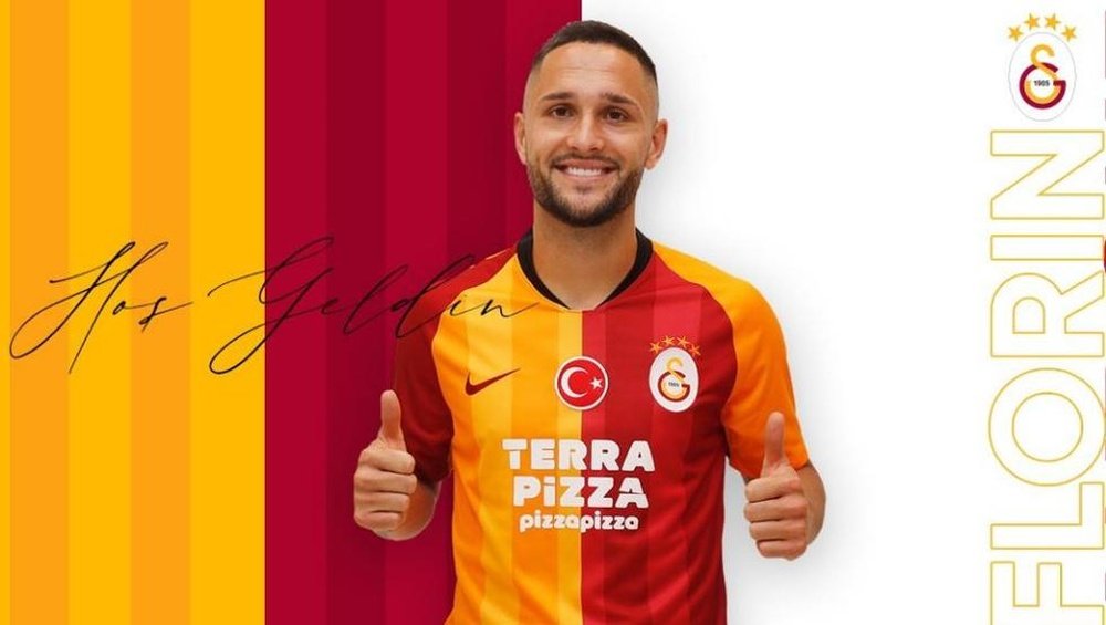 El Galatasaray logra la cesión de Florin Andone. GalatasaraySK