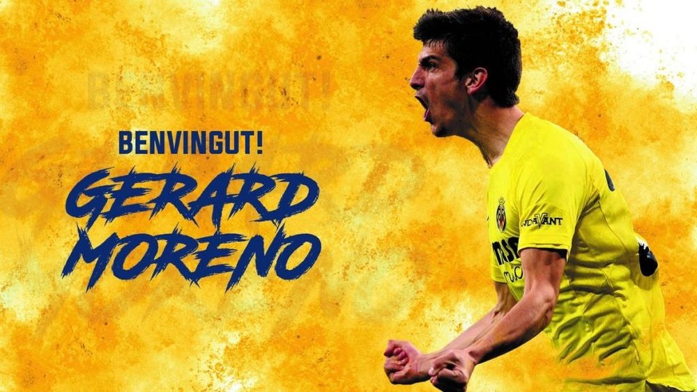 Gerard Moreno volta ao Villarreal.VillarrealCF