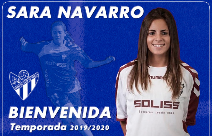 Sara Navarro, primer fichaje del Sporting de Huelva