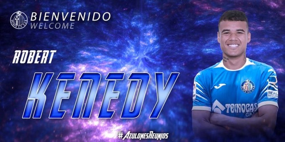 Kenedy rejoint Getafe. GetafeCF