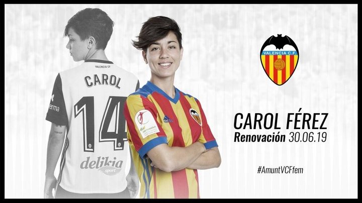 Carol renueva con el Valencia hasta 2019