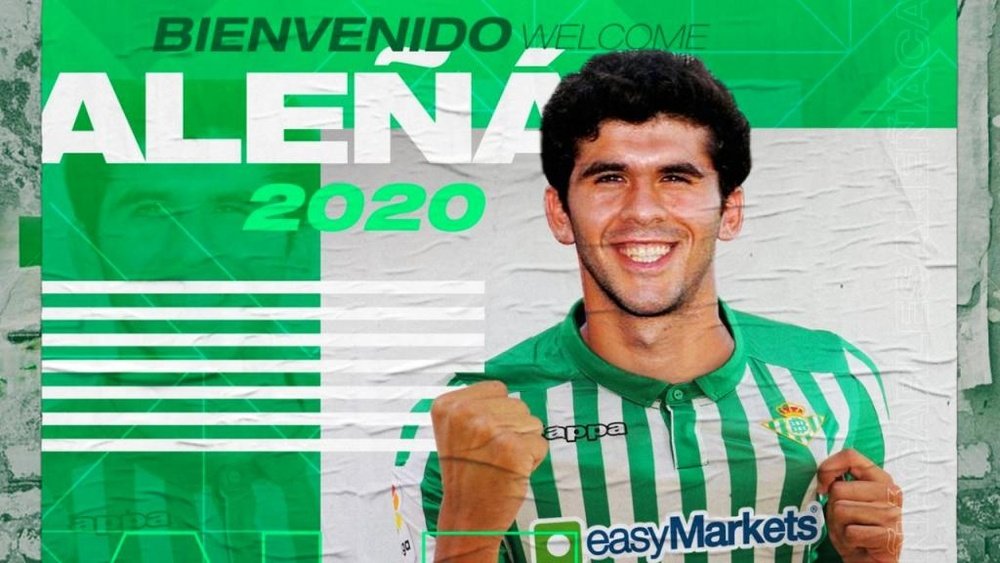 Aleñá è stato ceduto in prestito al Betis. RealBetis