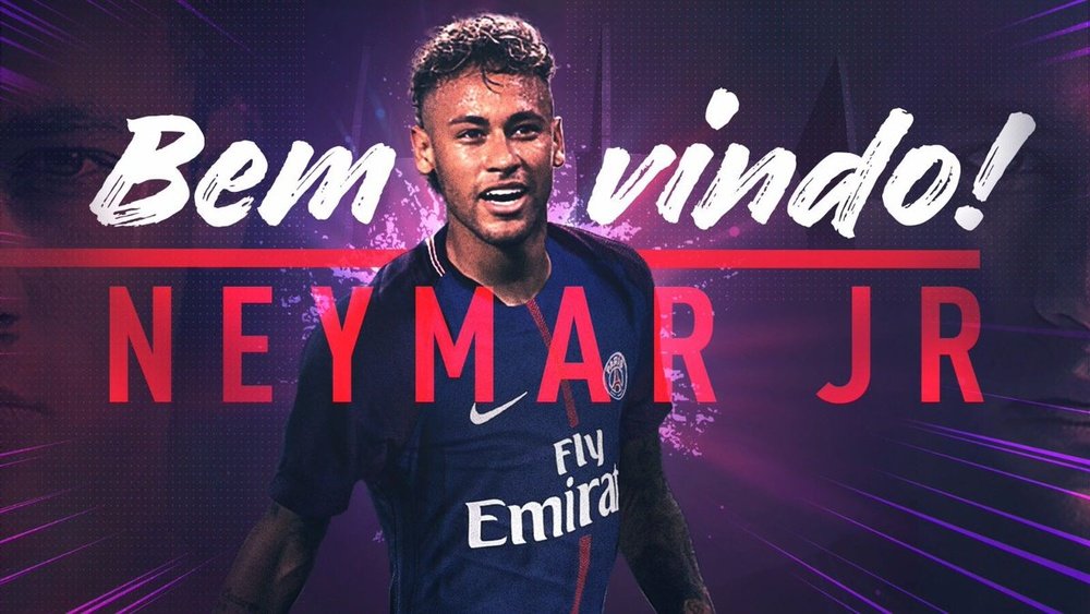 PSG sign Neymar. PSG