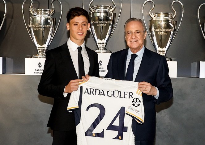 Arda Guler, Real Madrid's new No. 24