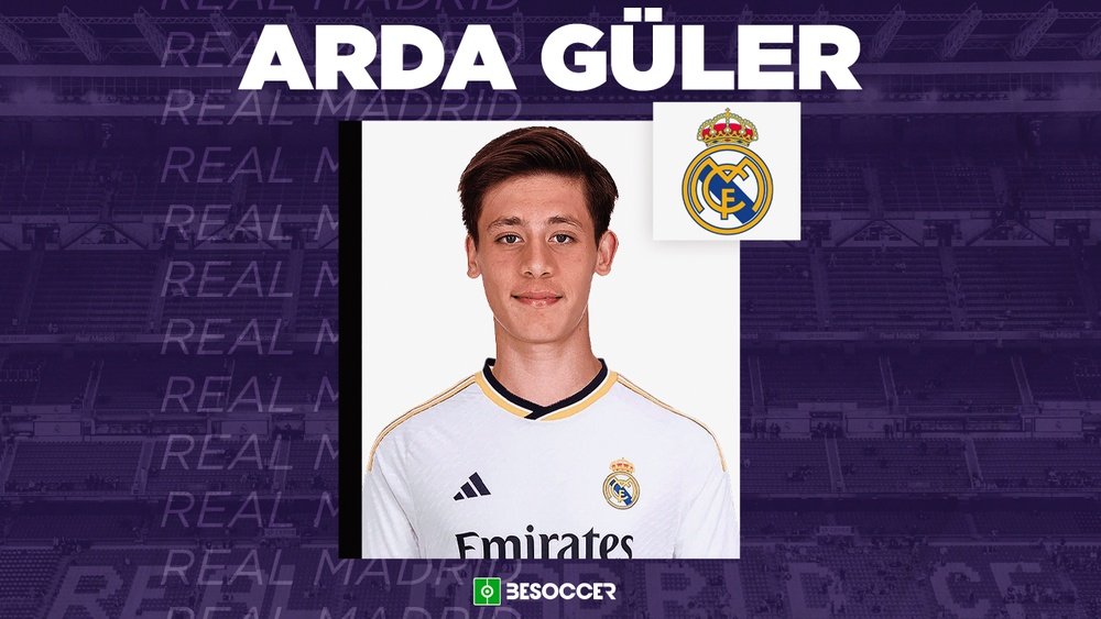 OFFICIEL : la pépite Arda Güler signe au Real Madrid .BeSoccer