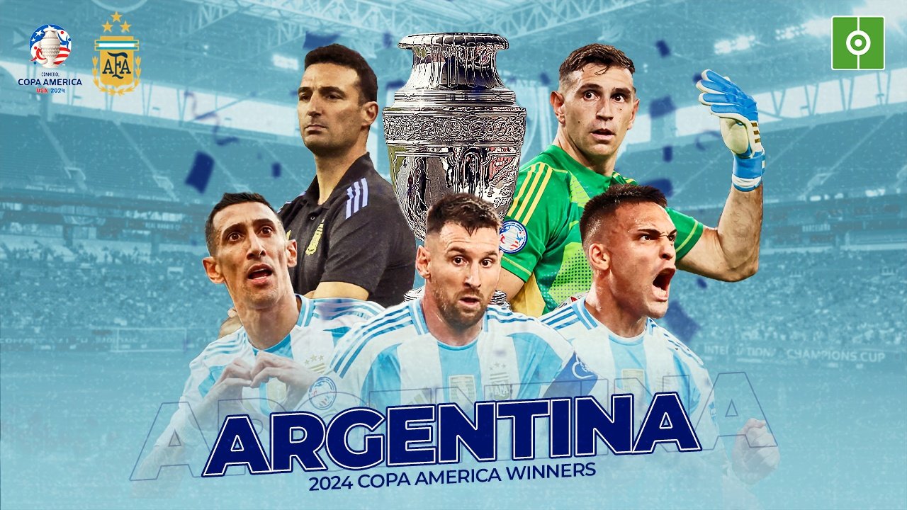 The win was the third straight major tournament title for Argentine. AFP