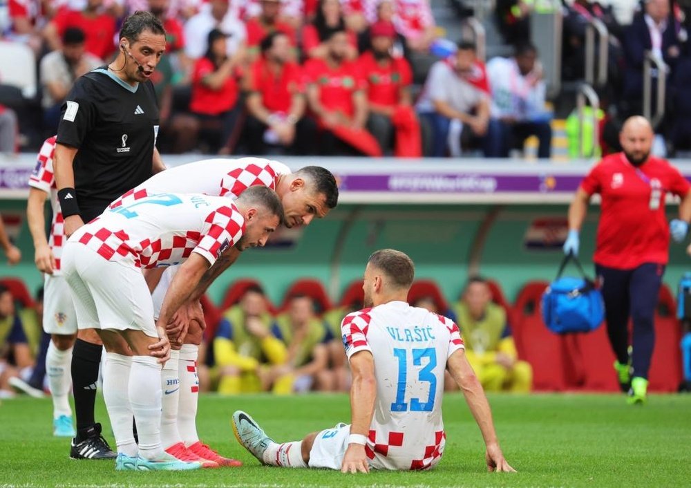 Vlasic contraint de quitter l'Euro 2024. EFE