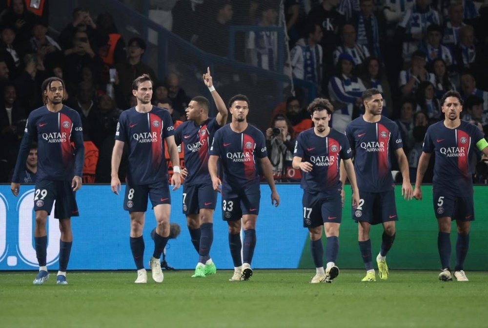 El PSG venció a la Real Sociedad. EFE