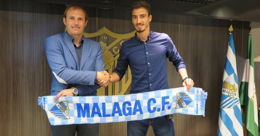 Arnau y Villanueva certifican su fichaje. MálagaCF