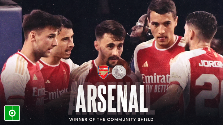 Arsenal crowned Community Shield champions after beating Man City
