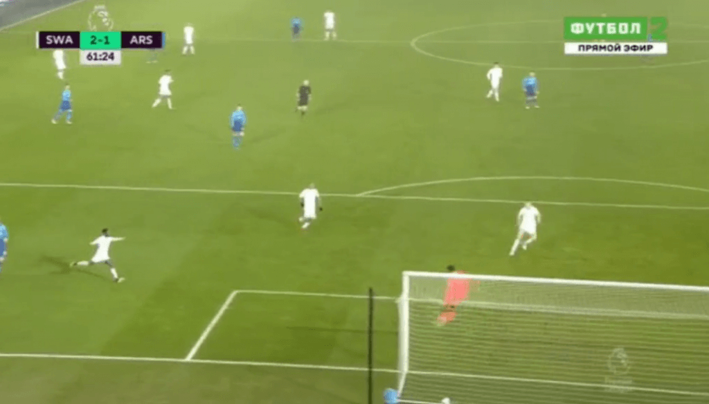 Cech's error gifted Swansea the lead