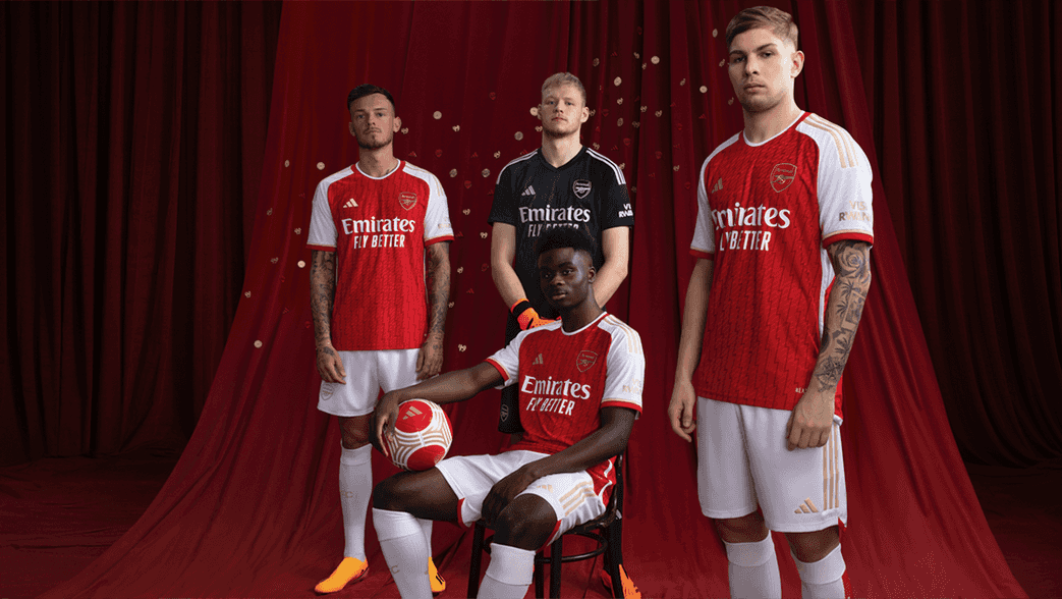 Arsenal release 2023/24 home kit | Flipboard