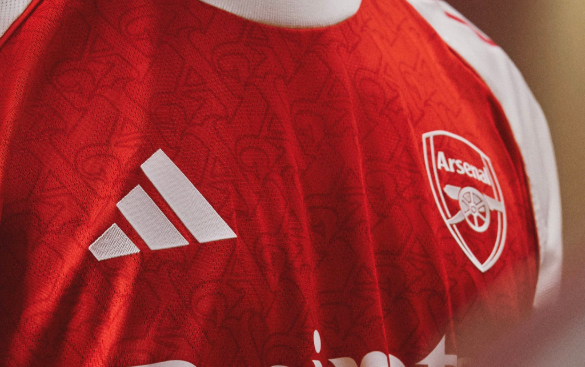 Arsenal unveil 2025/26 home kit inspired by the human heart