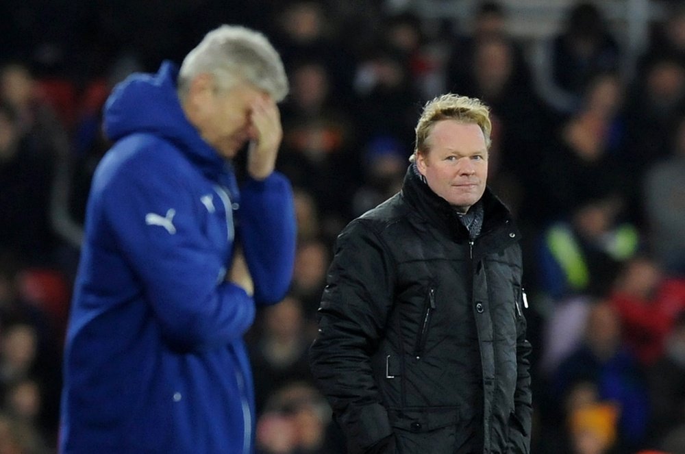 El entrenador del Everton ha respondido a las quejas de Wenger. AFP