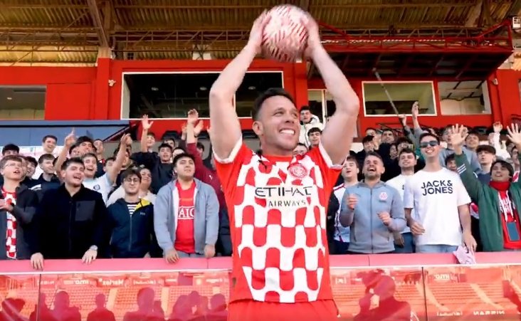 Arthur llega al Girona para demostrar el futbolista que es. Captura/GironaFC