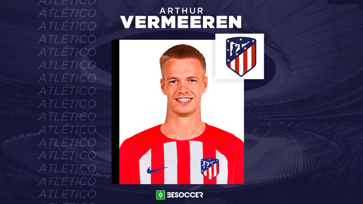 OFICIAL: el Atlético ficha a Arthur Vermeeren