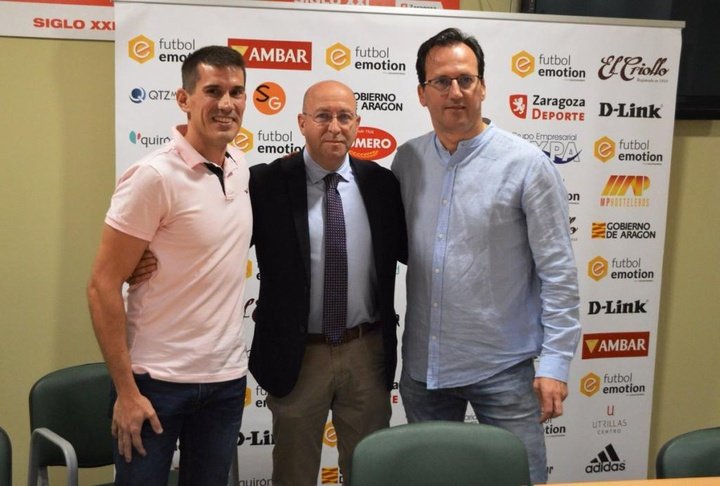 Santamaría, nuevo entrenador del Fútbol Emotion Zaragoza