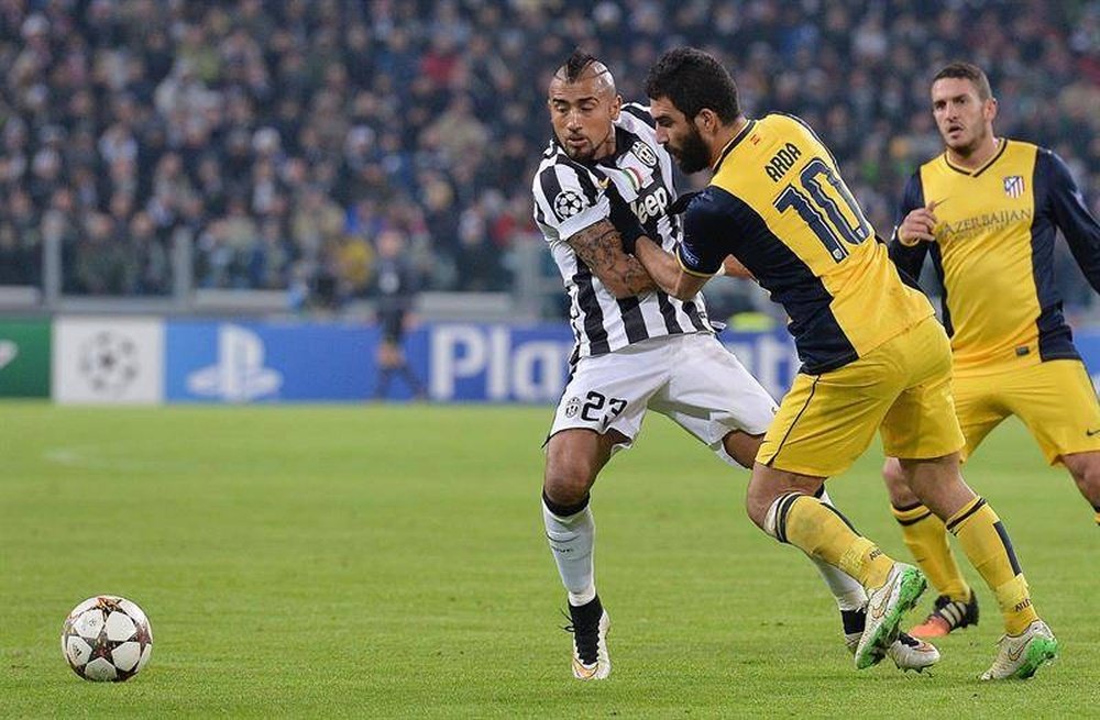 La Juventus nunca perdió en casa contra el Atlético de Madrid. EFE