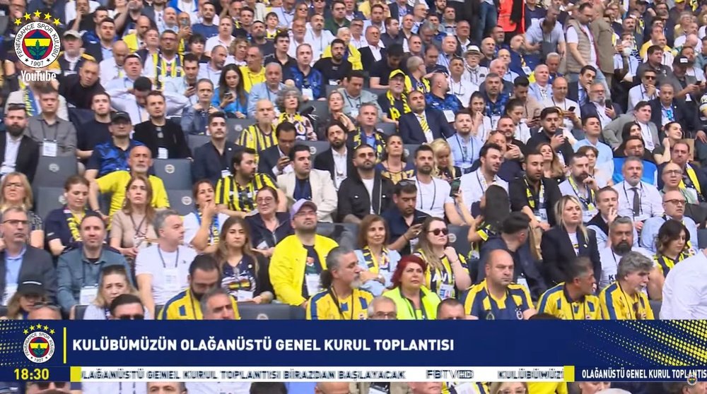 El Fenerbahçe vota para dejar la Liga Turca. Captura/Fenerbahçe