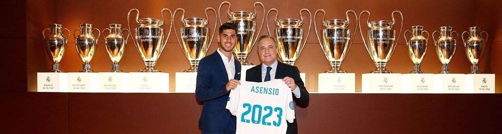 Asensio devrait être Madrilène au moins jusqu'en 2023. RealMadridCF
