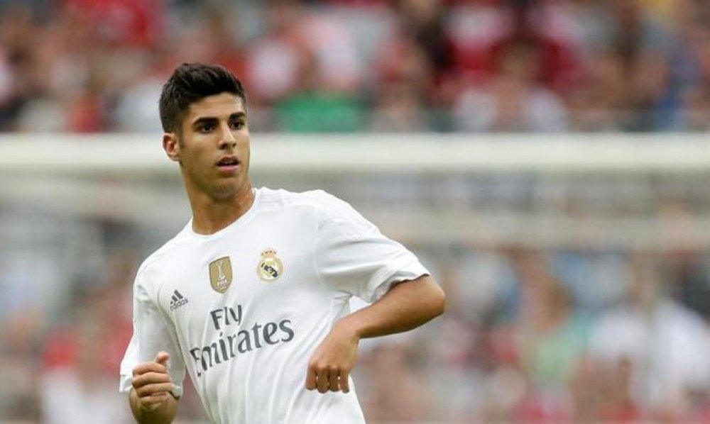 Asensio in action for Real Madrid. EFE