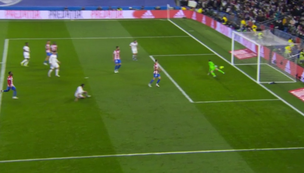 Asensio culminó una gran jugada. Captura/MovistarLaLiga