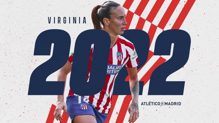 Atlético renova com Virginia Torrecilla e despede-se de Charlyn